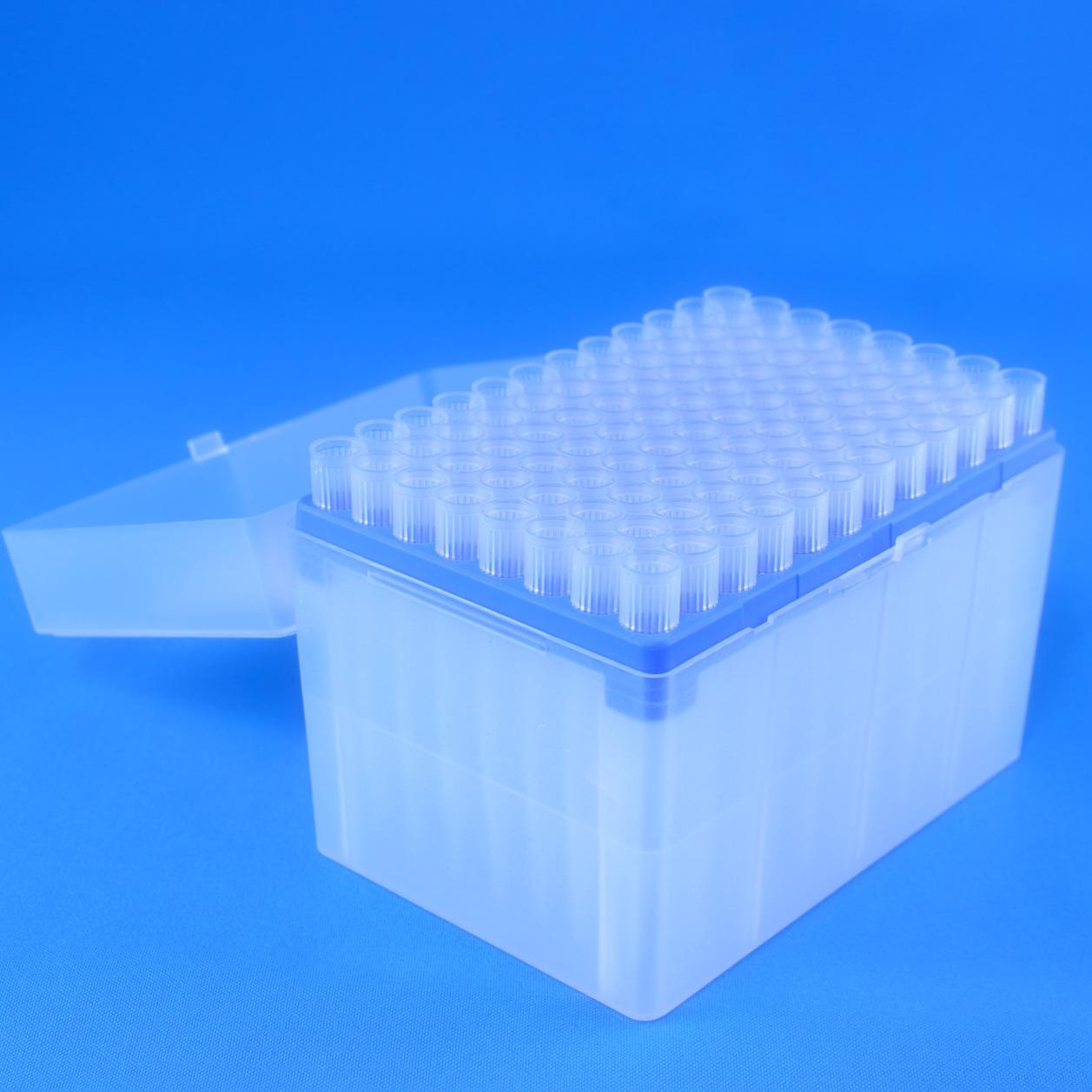 Наконечники для дозаторов, 100 - 1000 мкл, с фильтром, в штативе, стерильные, 100 шт/штатив, 1000 шт/кор