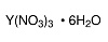 Иттрий (III) нитрат гексагидрат 99.9% AR CAS 13494-98-9